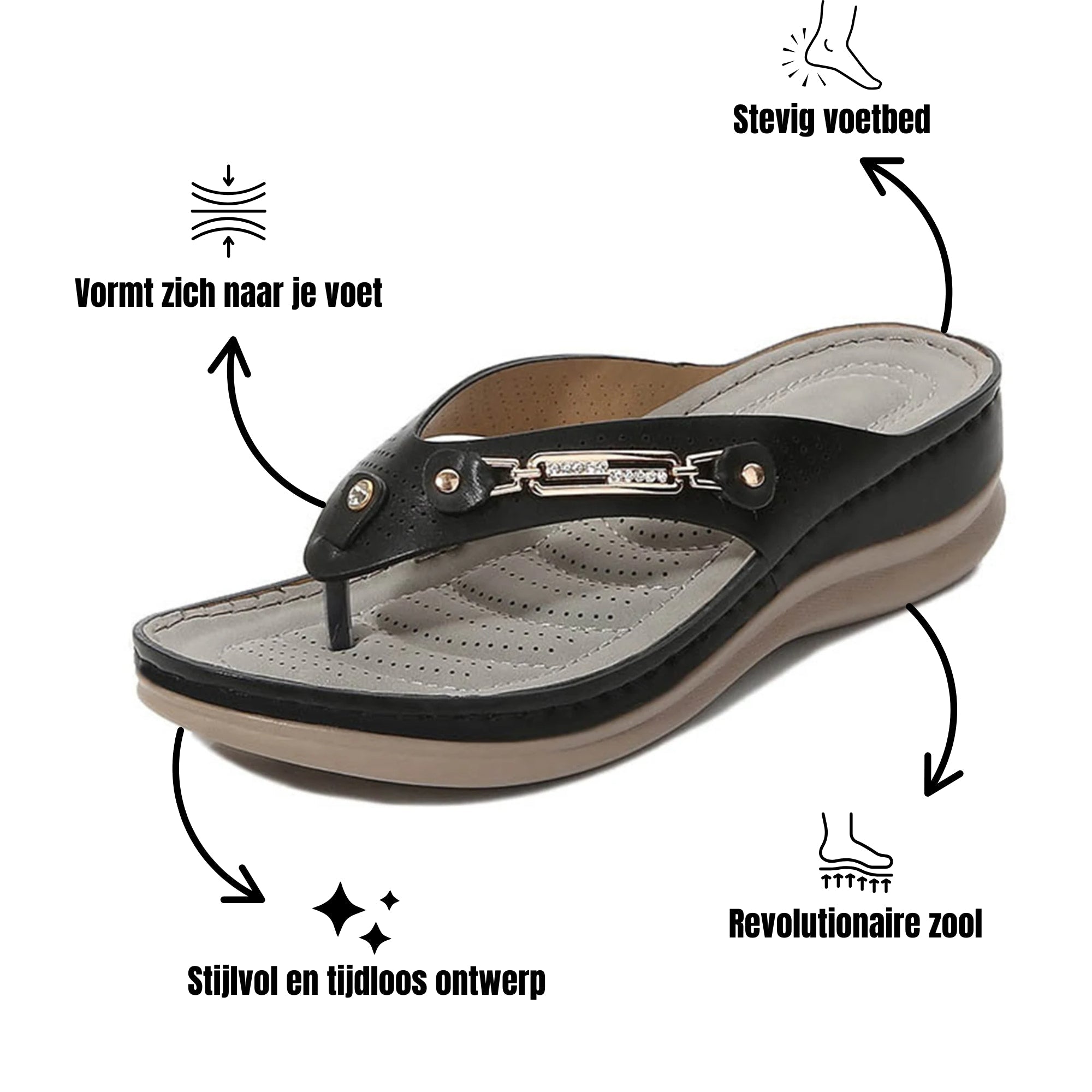 Solara™ | Orthopedische slippers - Noble Fashion