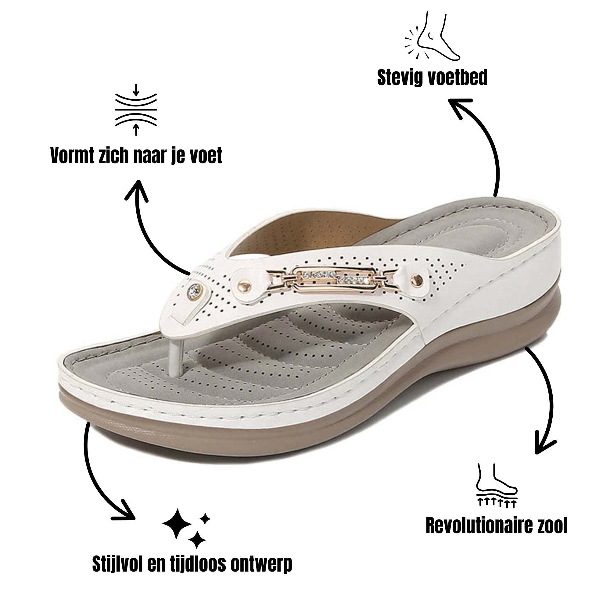 Solara™ | Orthopedische slippers - Noble Fashion