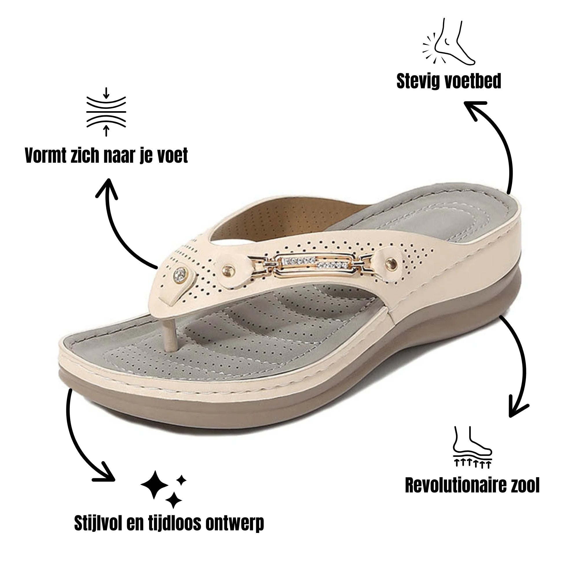 Solara™ | Orthopedische slippers - Noble Fashion