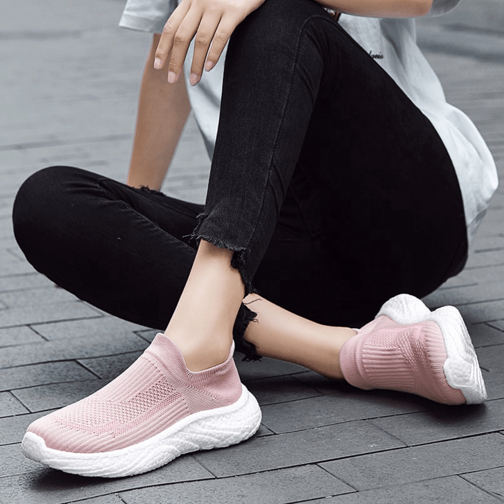 Ademende Orthopedische Instappers Voor Sport - Noble Fashion