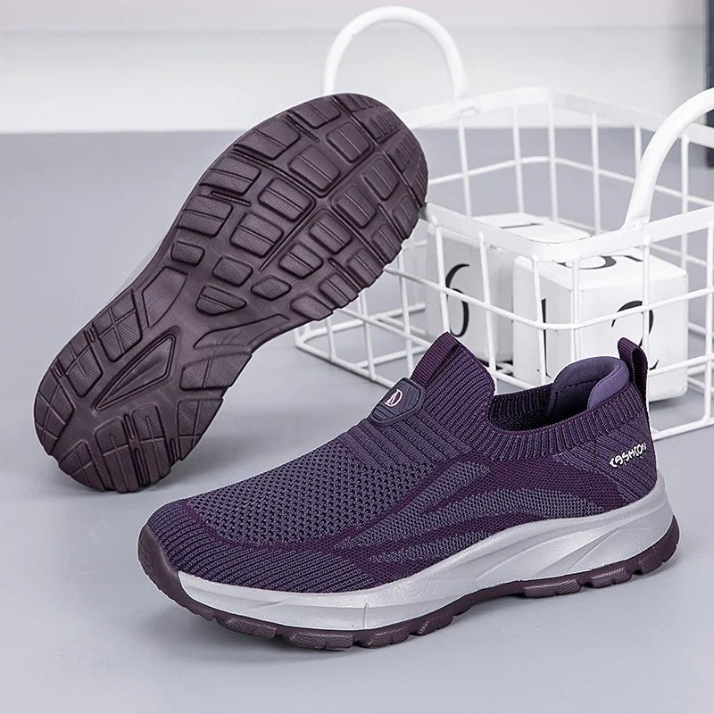 OrthoWalk™ | Slip - On Knit Sneakers - Noble Fashion